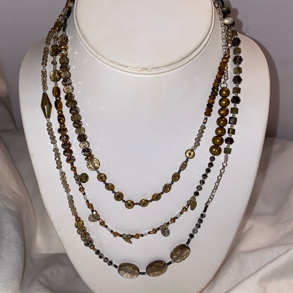 Silpada Long Beaded Necklace